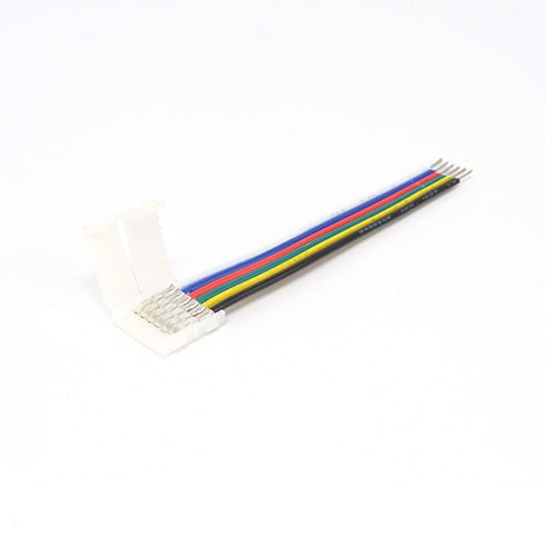 RGBCCT 12 mm LED szalag forrasztás mentes betáp kábel - Leddy.hu