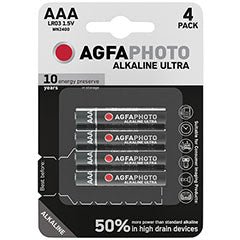 Alkaline Ultra AgfaPhoto AAA ceruza elem 1,5 V (4 db) - Leddy.hu