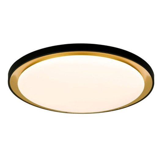 EXTRA fényes LED mennyezeti lámpa, 96W/9120lm, színhőmérséklet + fényerő szabályzás, fekete - arany - Leddy.hu
