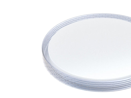 EXTRA fényes LED mennyezeti lámpa, 96W/9120lm, színhőmérséklet + fényerő szabályzás, üveg hatású - Leddy.hu