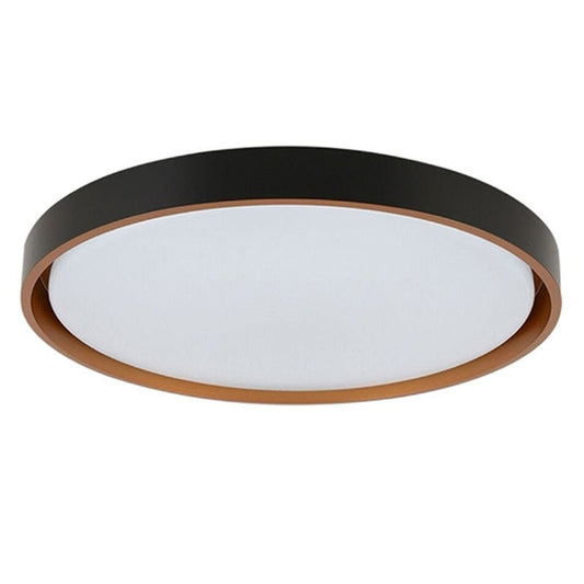 EXTRA fényes LED mennyezeti lámpa, 96W/9120lm, színhőmérséklet + fényerő szabályzás, fekete - barna - Leddy.hu