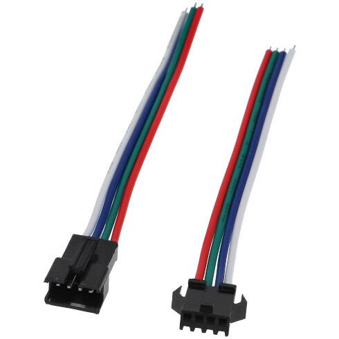 4 eres Digitális LED szalag csatlakozó pár - Leddy.hu