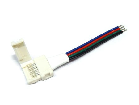 RGB LED szalag forrasztás mentes betáp kábel - Leddy.hu