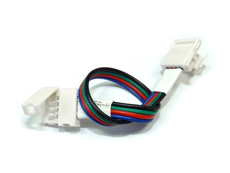 RGB LED szalag forrasztás mentes toldó kábel - Leddy.hu
