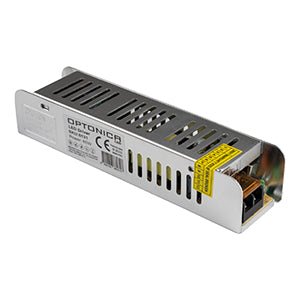 Ipari bekötős SLIM tápegység 60W 12V 5A - Fémházas - Leddy.hu