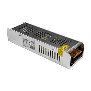 Ipari bekötős SLIM tápegység 150W 12V 12.5A - Fémházas - Leddy.hu