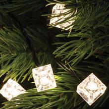 Kocka alakú dekoráció szett, 5 mm LED - re, 50 db kocka, kül - és beltéri - Leddy.hu