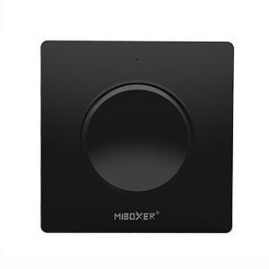 Mi - Light fali tekerőgombos rádió frekvenciás fényerőszabályzó fekete színű - Leddy.hu