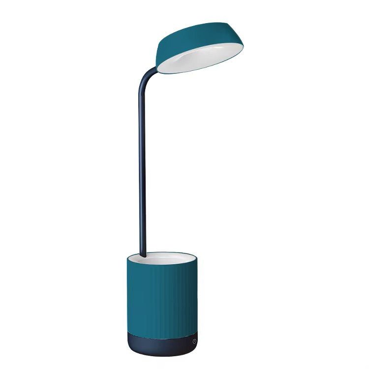 Asztali LED lámpa, toltartóval, akkumulátoros, USB - vel tölthető, változtatható színhőmérséklet, több színbe - Leddy.hu