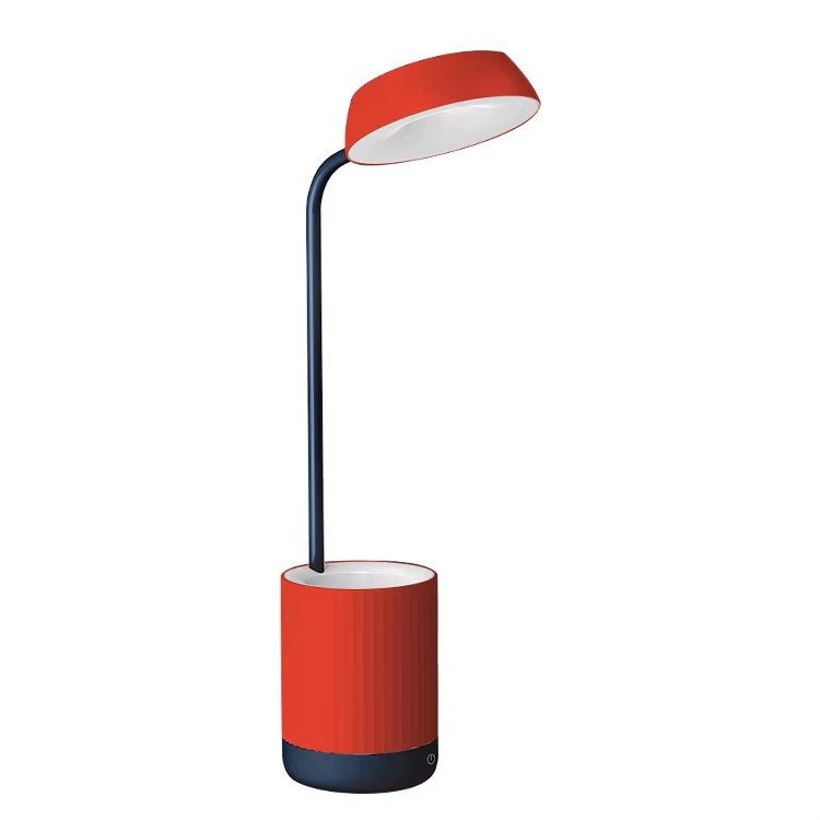 Asztali LED lámpa, toltartóval, akkumulátoros, USB - vel tölthető, változtatható színhőmérséklet, több színbe - Leddy.hu