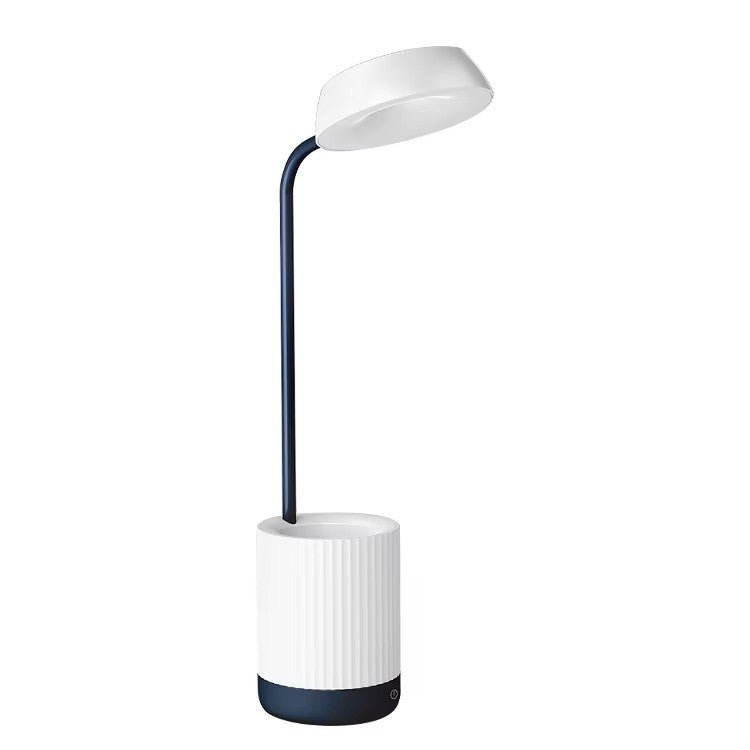Asztali LED lámpa, toltartóval, akkumulátoros, USB - vel tölthető, változtatható színhőmérséklet, több színbe - Leddy.hu
