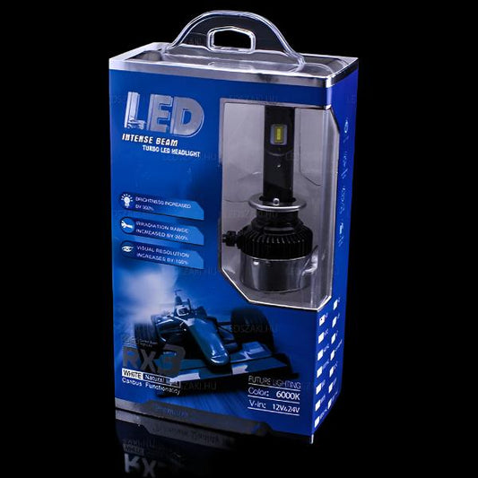 EXTRA fényes, H1, autó fényszoró LED (ventillátoros hűtéssel) - Leddy.hu