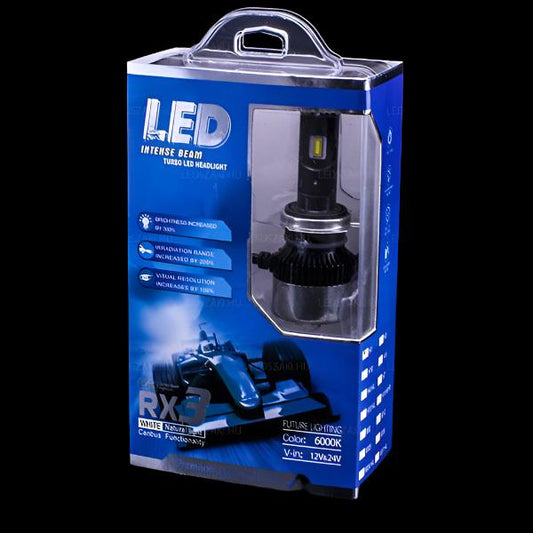 EXTRA fényes, H4, autó fényszoró LED (ventillátoros hűtéssel) - Leddy.hu