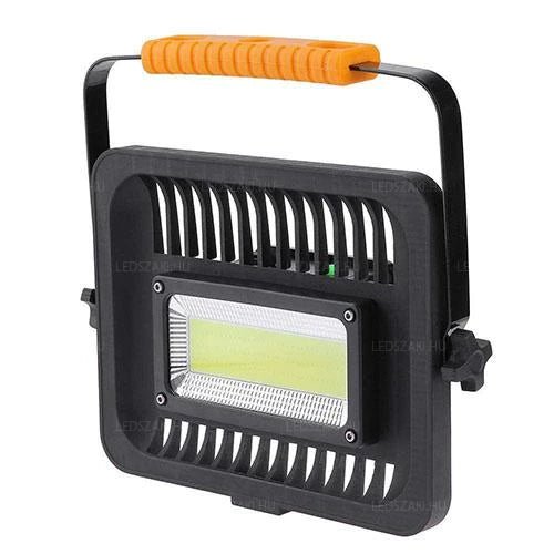 Akkumlátoros COB LED munkalámpa, leszurható (4x18650) - Leddy.hu