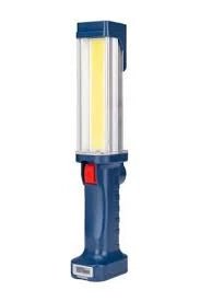 COB LEDes kézi munkalámpa, mágneses/akasztós, USB töltővel, 3W, 500lm - Leddy.hu
