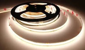 COB LED szalag, 12V, 10W/m, 4500K, 8mm széles - Leddy.hu