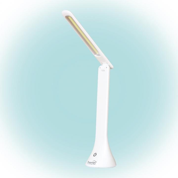 Állítható LED asztali lámpa, szabályozható, érintésvezérlés, USB kábellel, 2W 200lm hidegfehér fényű - Leddy.hu