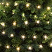 DOT LED - es fényfüzér, 30m / 300db melegfehér LED, 8 funkció, kül - és beltéri - Leddy.hu