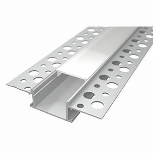 Gipszkartonba süllyeszthető LED profil + opál fedő GK3 - Leddy.hu