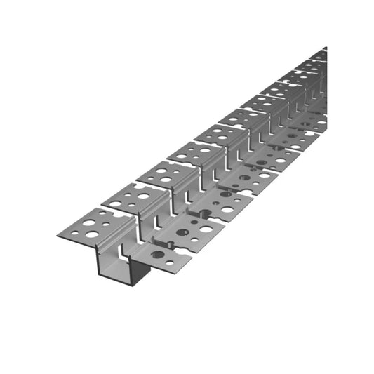 Flexibilis gipszkarton alumínium LED szalag profil eloxált ezüst fedő nélkül - Leddy.hu