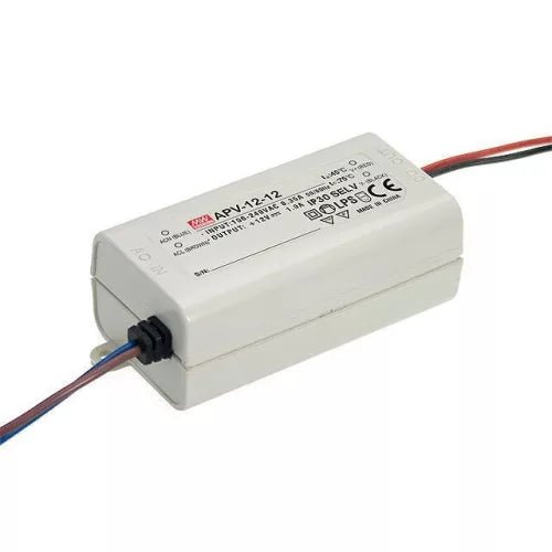 Mean Well APV kül - és beltéri tápegység, 12V 12W IP42 - Leddy.hu