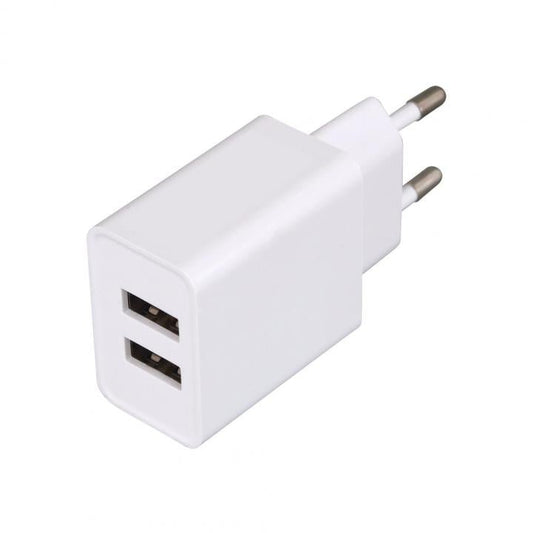 Hálózati töltő adapter, 2 db USB kimenettel - Leddy.hu
