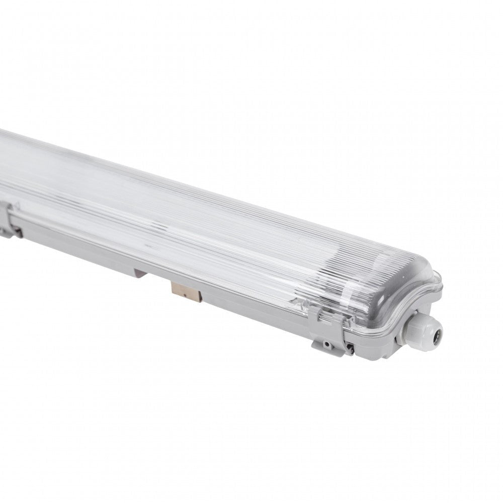 T8 LED fénycső zárt armatúra 2 x 60 cm - Leddy.hu