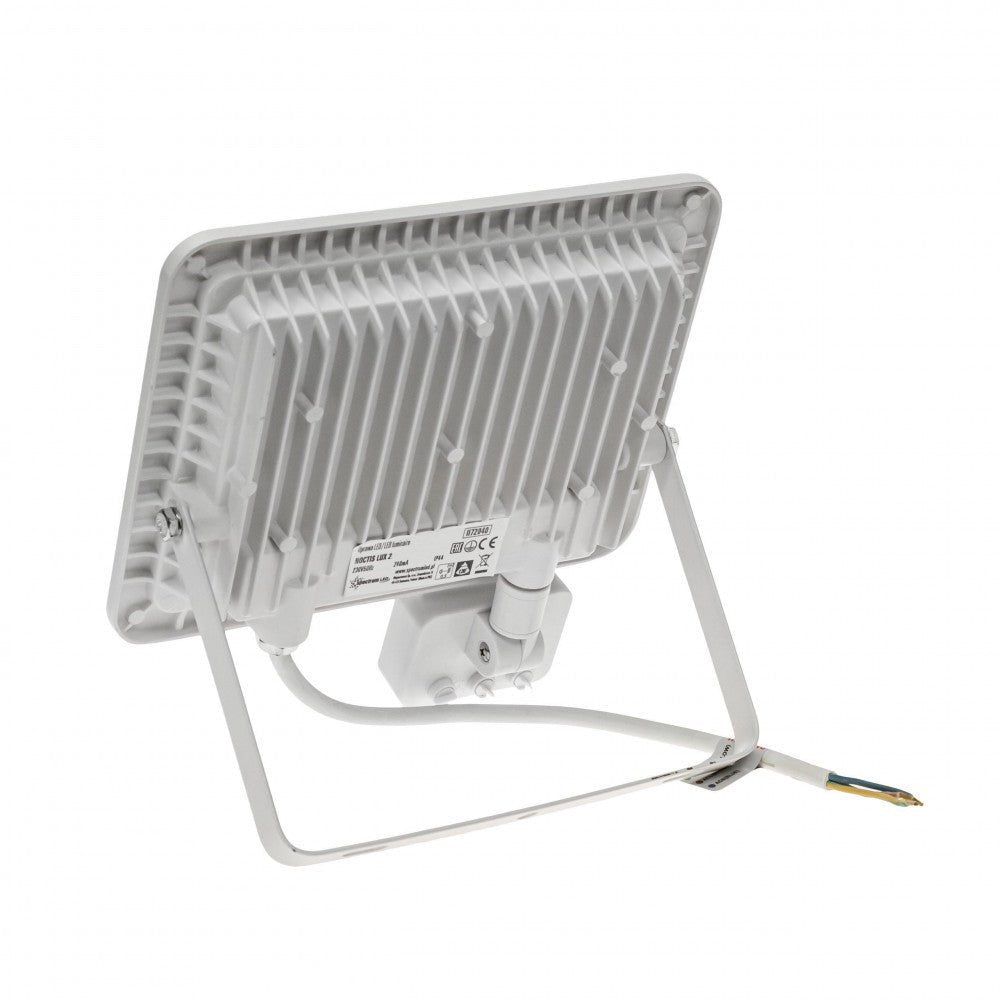 Mozgásérzékelős LED reflektor, fehér színű, 50 W, 6000 K - Leddy.hu