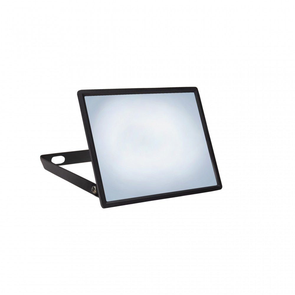 100W Klasszikus LED reflektor fekete színű 6000K 9400lm IP65 - Leddy.hu
