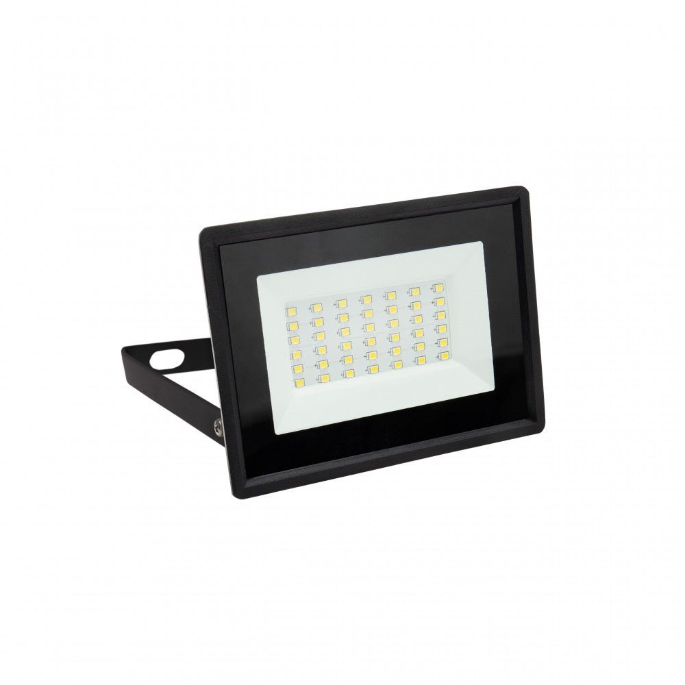 30W Klasszikus LED reflektor fekete színű 6000K 2900lm IP65 - Leddy.hu