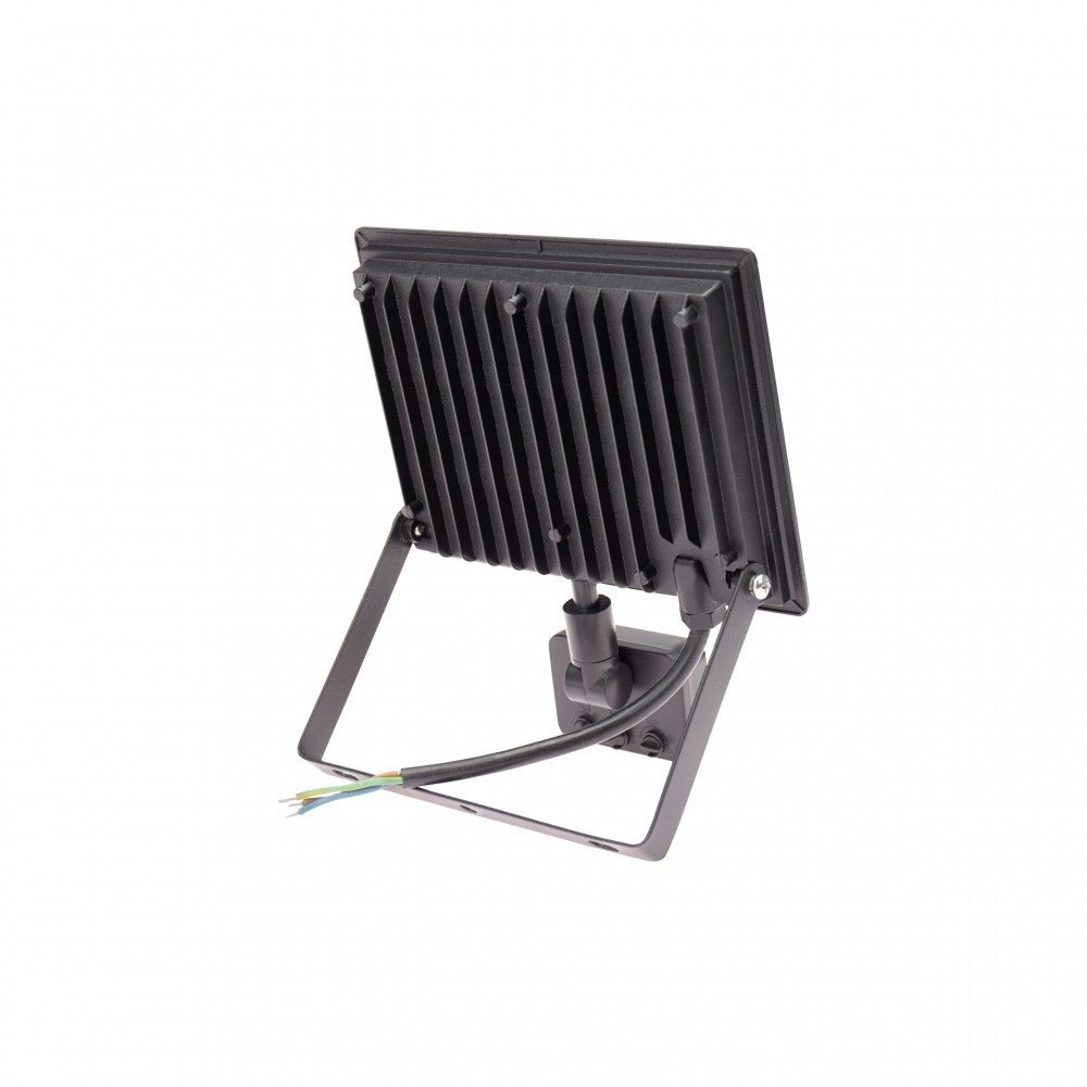 Mozgásérzékelős LED reflektor, fekete színű, 50 W, 3000 K - Leddy.hu