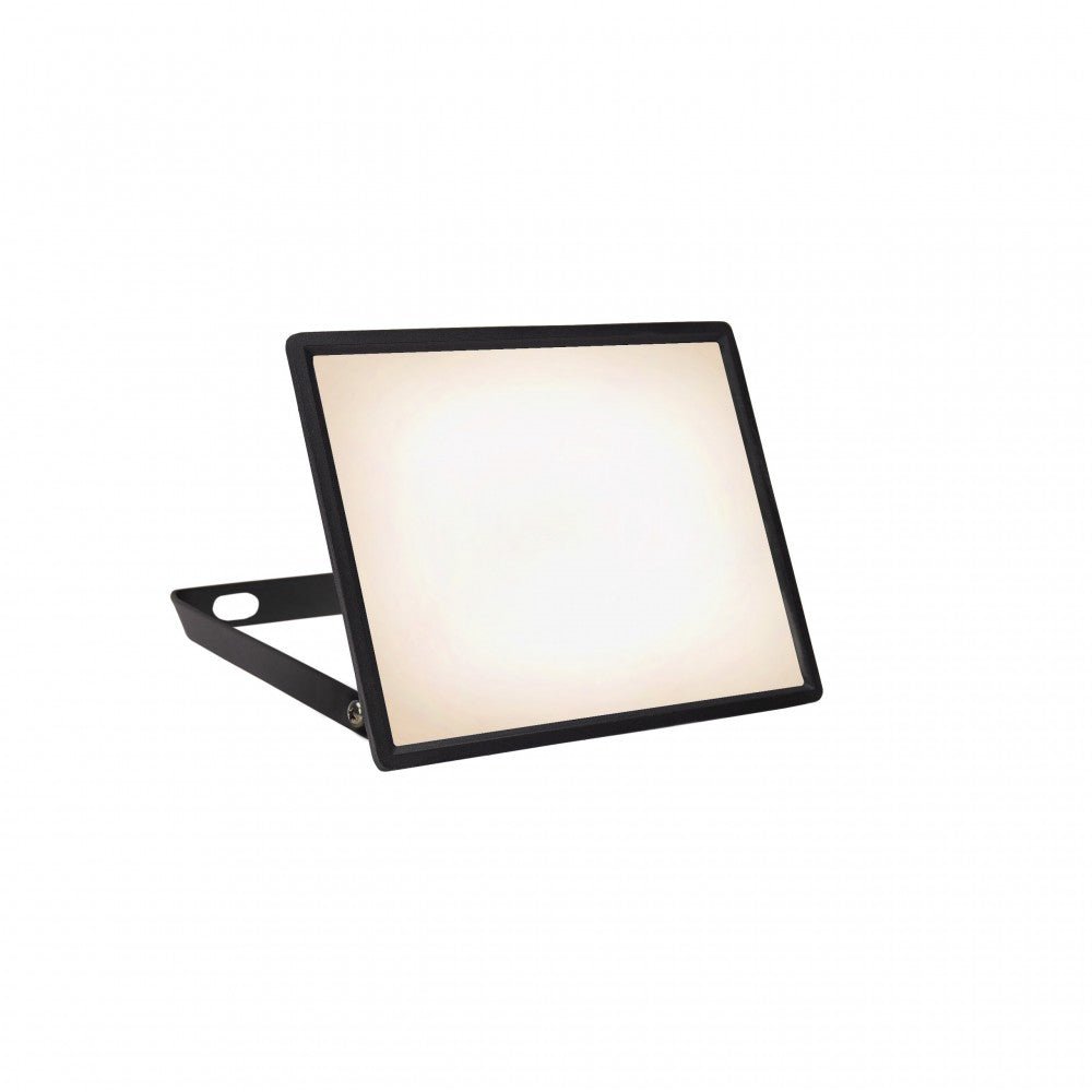 50W Klasszikus LED reflektor fekete színű 3000K 4500lm IP65 - Leddy.hu