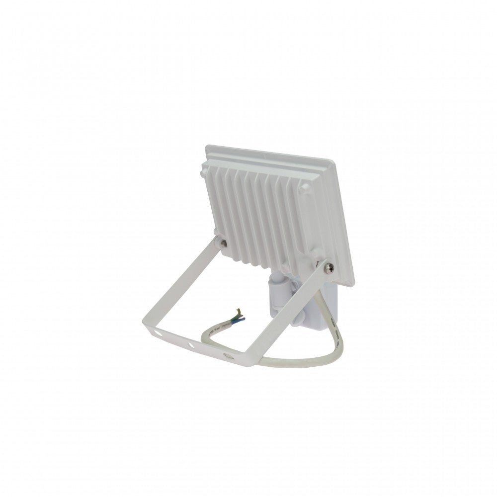 Mozgásérzékelős LED reflektor, fehér színű, 30 W, 3000 K - Leddy.hu