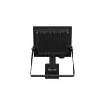 Mozgásérzékelős LED reflektor, fekete színű, 20W, 3000K, 1650lm - Leddy.hu