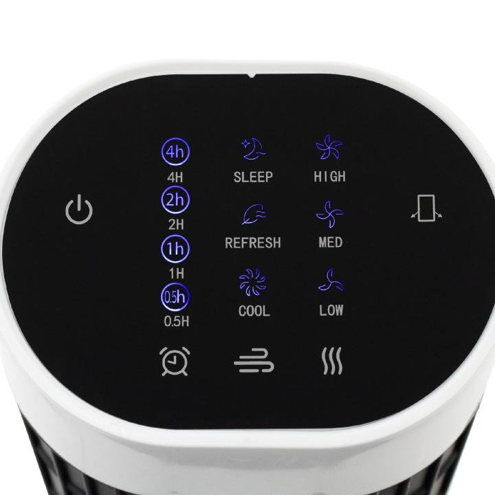 45W - os oszlopventilátor, 3 sebesség fokozattal, 3 üzemmód, távirányítóval - Leddy.hu