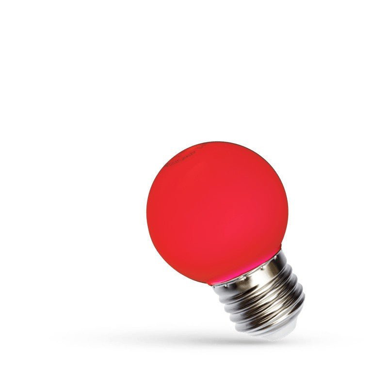E27 LED égő 1W PIROS színű - Leddy.hu