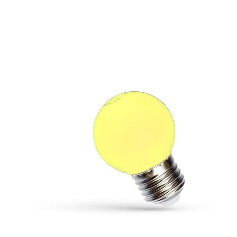 E27 LED égő 1W SÁRGA színű - Leddy.hu