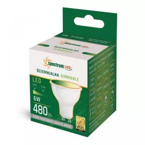 GU10 6W 4000K DIMMELHETŐ LED spot égő 230V - Leddy.hu