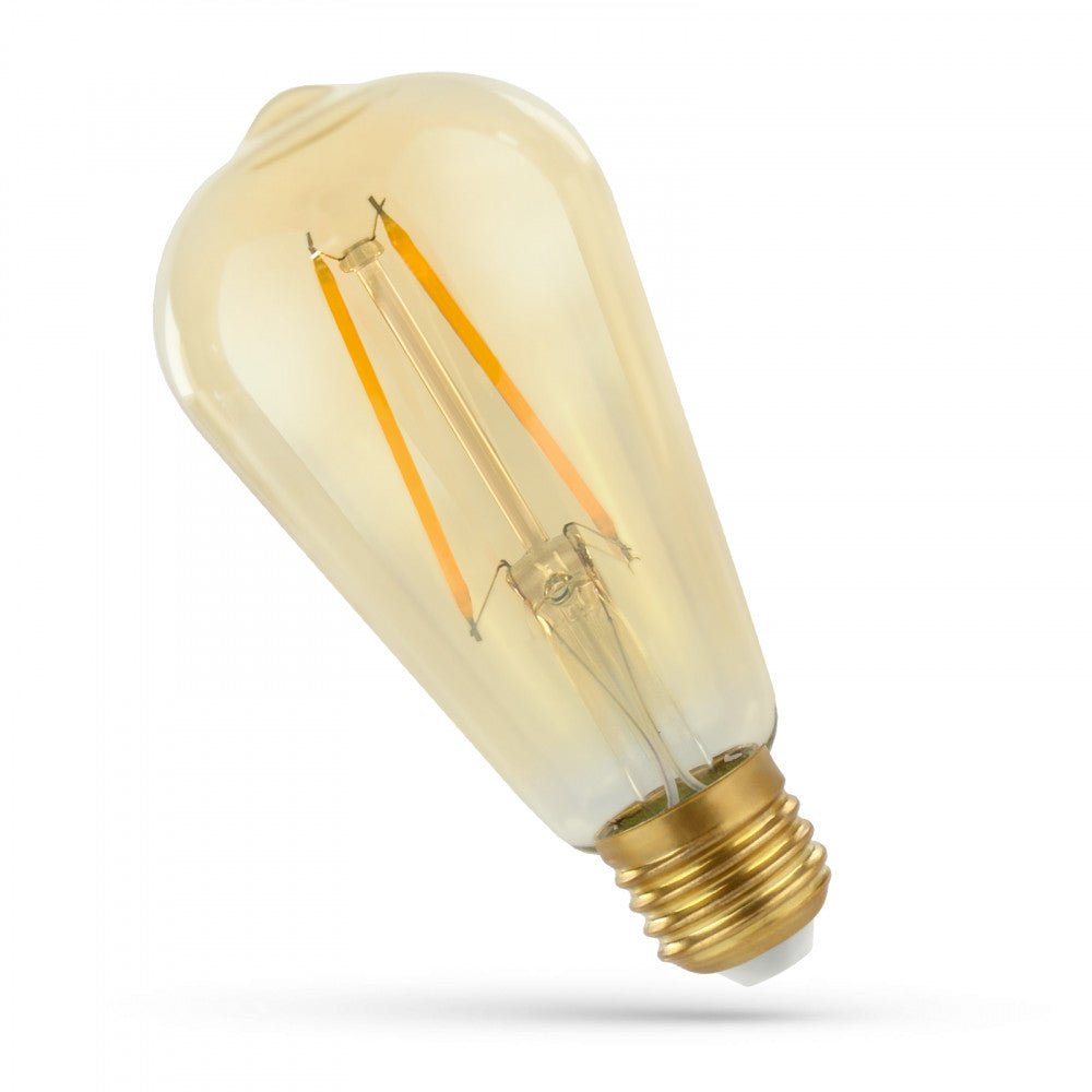 E27 4,9W 2400K 490lm RETRO LED égő - Leddy.hu