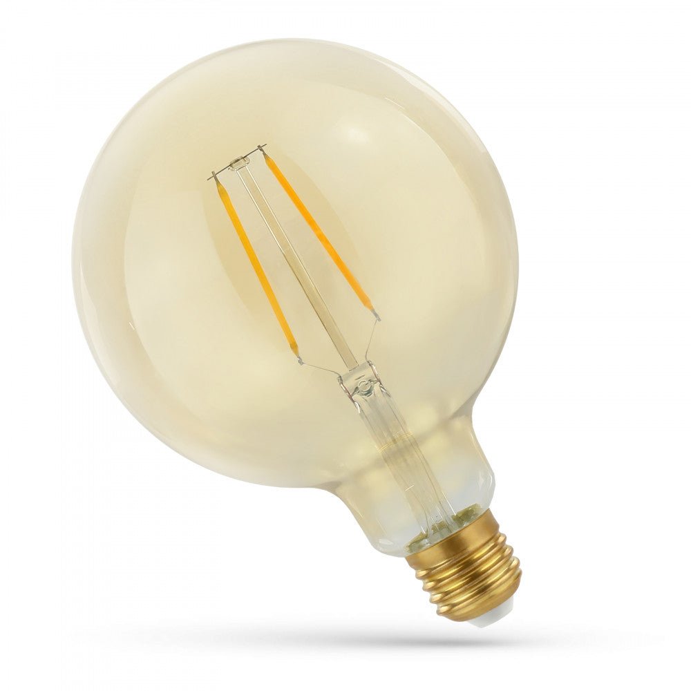 E27 4,9W 2400K 490lm RETRO NAGY LED gömb égő - Leddy.hu