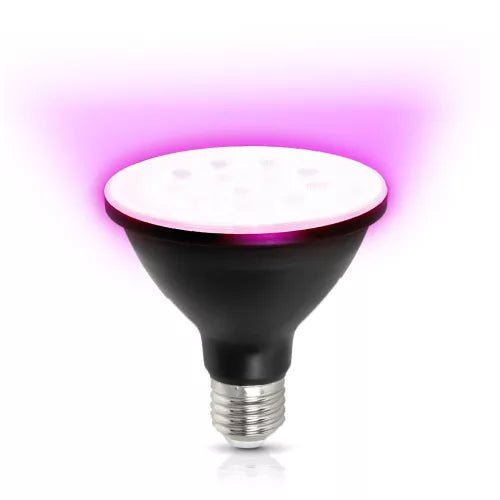 LED növénynevelő izzó fekete PLANTY W 9W E27 (1200K) - Leddy.hu