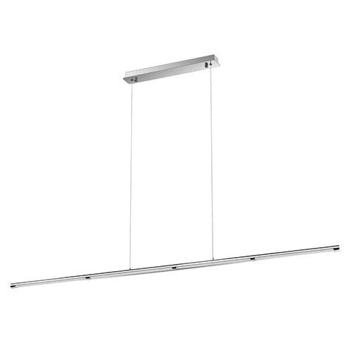 DESIGN LED csillár, 182 cm hosszú, 36W, ezüst, 4000 K - Leddy.hu