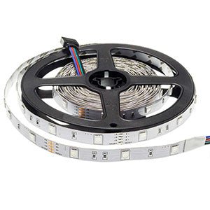 7,2W/m LED szalag 12V 5050 30 SMD/m RGB IP20 - Leddy.hu