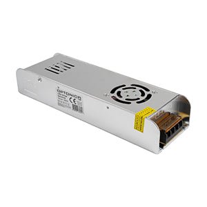Ipari bekötős SLIM tápegység 360W 12V 30A - Fémházas - Leddy.hu