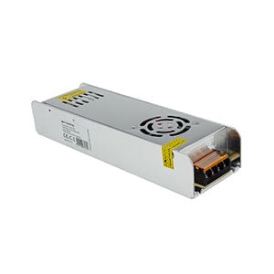 Ipari bekötős SLIM tápegység 360W 24V 15A - Fémházas - Leddy.hu