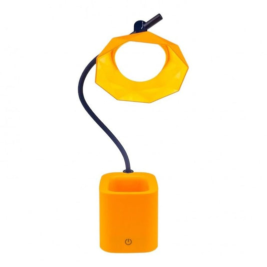 Absztrakt asztali LED lámpa, toltartóval, USB - vel tölthető, több színbe - Leddy.hu
