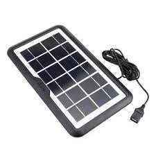 Napelemes töltő panel, 6V, 3,5W (telefon, tablet, egyéb eszközök töltésére) - Leddy.hu