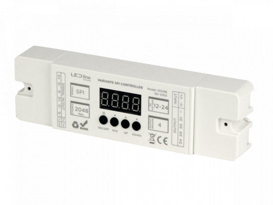 Digitális LED szalag vezérlés (SPI DIGITAL), RF (rádiófrekvenciás), 12 - 24 V - Leddy.hu