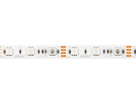 Digitális LED szalag (RGB), 60 LED/m, 14,4 W/m, IP20, (5 méteres tekercsben) - Leddy.hu