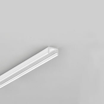 SLIM8 felületre szerelhető keskeny fehér aluminium LED profil 1 méteres - Leddy.hu